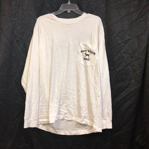 VS PINK Halloween Long Sleep Campus Tee